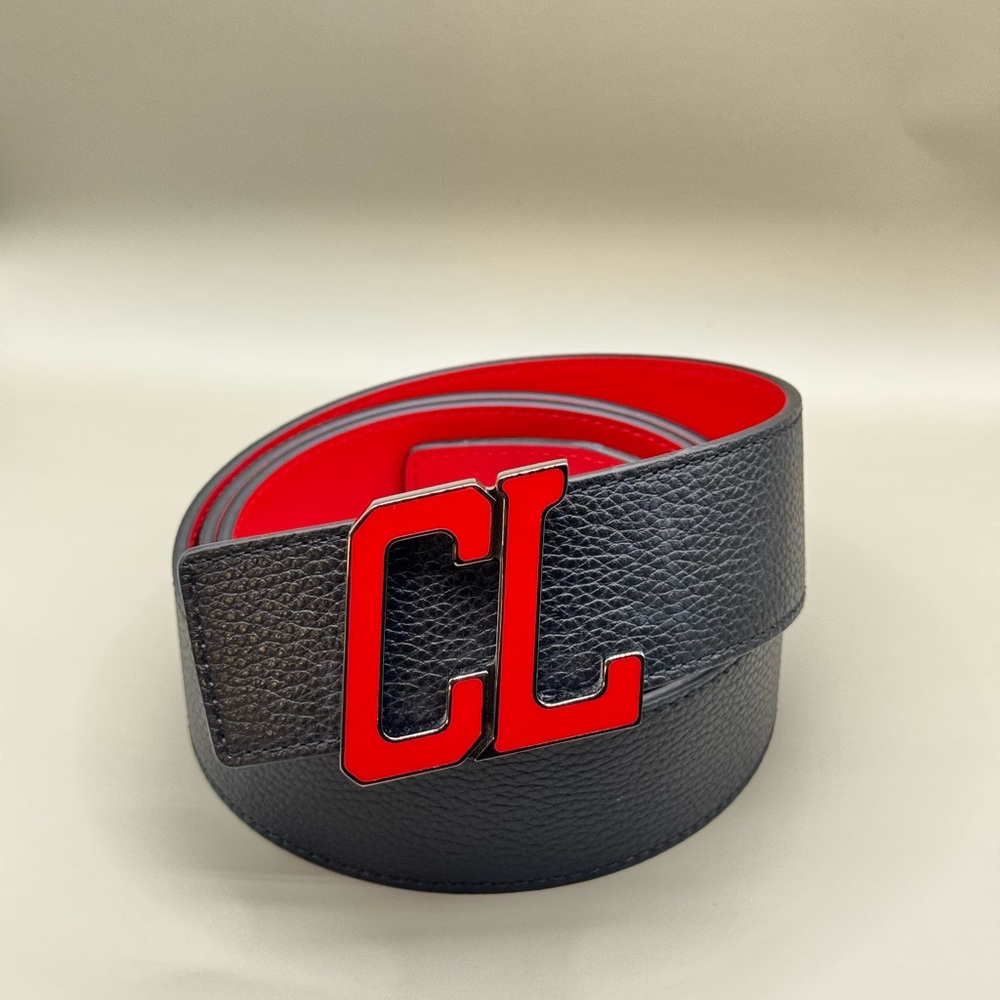 Christian Louboutin Happy Rui CL Logo Belt